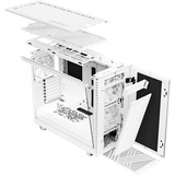 Fractal Design Define 7 Clear Tempered Glass Tower-behuizing Wit | 2x USB-A 2.0 | 2x USB-A 3.2 (5 Gbit/s) | USB-C 3.2 (10 Gbit/s) | 2x Audio | Window-kit
