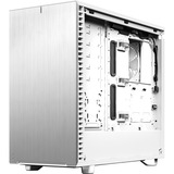 Fractal Design Define 7 Clear Tempered Glass Tower-behuizing Wit | 2x USB-A 2.0 | 2x USB-A 3.2 (5 Gbit/s) | USB-C 3.2 (10 Gbit/s) | 2x Audio | Window-kit
