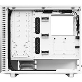 Fractal Design Define 7 Clear Tempered Glass Tower-behuizing Wit | 2x USB-A 2.0 | 2x USB-A 3.2 (5 Gbit/s) | USB-C 3.2 (10 Gbit/s) | 2x Audio | Window-kit