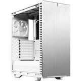 Fractal Design Define 7 Compact Light Tempered Glass midi tower behuizing Wit | 4x USB-A | 1x USB-C | Window