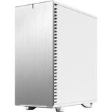 Fractal Design Define 7 Compact Light Tempered Glass midi tower behuizing Wit | 4x USB-A | 1x USB-C | Window