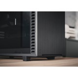 Fractal Design Define 7 Dark Tempered Glass midi tower behuizing Zwart | 4x USB-A | 1x USB-C | Window