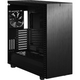 Fractal Design Define 7 XL Light Tempered Glass big tower behuizing Zwart | 4x USB-A | 1x USB-C | Window