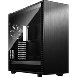 Fractal Design Define 7 XL Light Tempered Glass big tower behuizing Zwart | 4x USB-A | 1x USB-C | Window