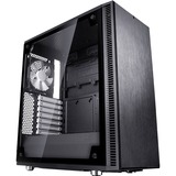 Fractal Design Define C Tempered Glass midi tower behuizing Zwart | 2x USB-A | Window