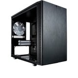 Fractal Design Define Nano S Window mini tower behuizing Zwart | 2x USB-A | Window