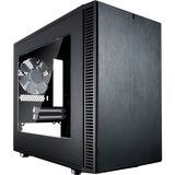 Fractal Design Define Nano S Window tower-behuizing Zwart, 2x USB-A 3.2 (5 Gbit/s), 2x Audio, Window-kit