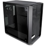 Fractal Design Meshify C Mini Dark Tempered Glass tower-behuizing Zwart, 2x USB-A 3.2 (5 Gbit/s), 2x Audio, Window-kit