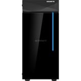 GIGABYTE C200 GLASS midi tower behuizing Zwart | 2x USB-A | RGB | Window