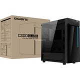 GIGABYTE C200 GLASS midi tower behuizing Zwart | 2x USB-A | RGB | Window