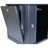 Good Connections 24,4 cm (10") Wandkast, 6HE, 312 x 300mm server rack Zwart