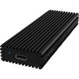 ICY BOX IB-1816M-C31 externe behuizing Zwart, USB-C 3.2 (10 Gbit/s), M.2