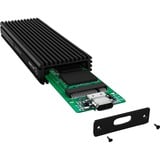 ICY BOX IB-1816M-C31 externe behuizing Zwart, USB-C 3.2 (10 Gbit/s), M.2
