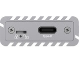 ICY BOX IB-1817Ma-C31 externe behuizing Zilver, USB-C 3.2 (10 Gbit/s)