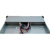 Inter-Tech 1U-10240 rack behuizing Zwart | 2x USB-A
