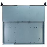 Inter-Tech 1U-10240 rack behuizing Zwart | 2x USB-A