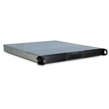 Inter-Tech 1U-10248 rack behuizing Zwart | 2x USB-A