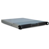 Inter-Tech 1U-10255 serverbehuizing Zwart, 1x USB-A 2.0, 1x USB-A 3.2 (5 Gbit/s)