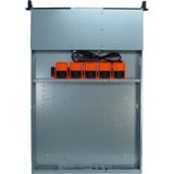 Inter-Tech 1U-10265 rack behuizing Zwart | 2x USB-A
