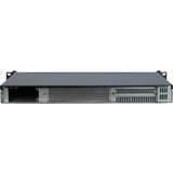 Inter-Tech 1U K-126L rack behuizing Zwart | 2x USB-A