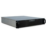Inter-Tech 2U-20248 serverbehuizing Zwart, 2x USB-A 3.2 (5 Gbit/s)