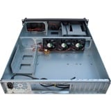 Inter-Tech 2U-2098-SL rack behuizing Zwart | 2x USB-A