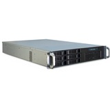 Inter-Tech 2U 2406 Serverbehuizing Zwart | USB-A 2.0 | USB-A 3.2 (5 Gbit/s)