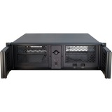 Inter-Tech 3U-3098-S Serverbehuizing Zwart | 2x USB-A 2.0