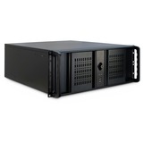Inter-Tech 4U-4098-S serverbehuizing Zwart, 2x USB-A 2.0