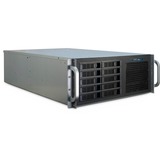 Inter-Tech 4U 4410 serverbehuizing Zwart, USB-A 2.0, USB-A 3.2 (5 Gbit/s)