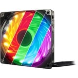Inter-Tech Argus L-12025 Aura RGB case fan Zwart/transparant