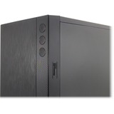 Inter-Tech F-762 Silencer midi tower behuizing Zwart | 3x USB-A