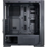 Inter-Tech F-762 Silencer midi tower behuizing Zwart | 3x USB-A