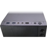Inter-Tech F-762 Silencer midi tower behuizing Zwart | 3x USB-A