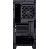 Inter-Tech H-606 Tower-behuizing Zwart | 2x USB-A 3.2 (5 Gbit/s) | 2x Audio