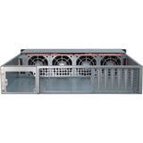 Inter-Tech IPC 2U-20255 rack behuizing Zwart | 2x USB-A