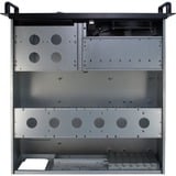 Inter-Tech IPC 4088-S rack behuizing Zwart | 2x USB-A