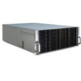 Inter-Tech IPC 4U 4424 rack behuizing Zwart | 2x USB-A