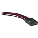 Inter-Tech IPC Fan Set 80 mm case fans Zwart, 4 stuks, 80 x 80 x 25 mm, PWM