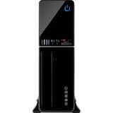 Inter-Tech IT-607 mini tower behuizing Zwart | 2x USB-A
