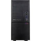 Inter-Tech IT-6865 midi tower behuizing Zwart | 4x USB-A | 1x USB-C