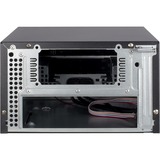 Inter-Tech MI-008 ITX desktop behuizing Zwart | 2x USB-A