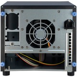 Inter-Tech SC-4100 Cube-behuizing Zwart | USB-A 2.0 | USB-A 3.2 (5 Gbit/s)