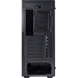 Inter-Tech W-III RGB Tower-behuizing Zwart | 2x USB-A 2.0 | USB-A 3.2 (5 Gbit/s) | 2x Audio | Window-kit
