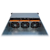 Inter-Tech  3U-30255 rack behuizing Zwart | 2x USB-A
