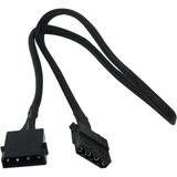 Phobya 4-Pin Molex Verlengkabel 60cm Zwart