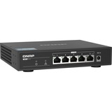 QNAP QSW-1105-5T switch Zwart