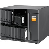 QNAP TL-D1600S externe behuizing Zwart