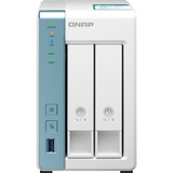 QNAP TS-231K nas Wit, USB 3.0, 2x LAN