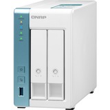 QNAP TS-231K nas Wit, USB 3.0, 2x LAN